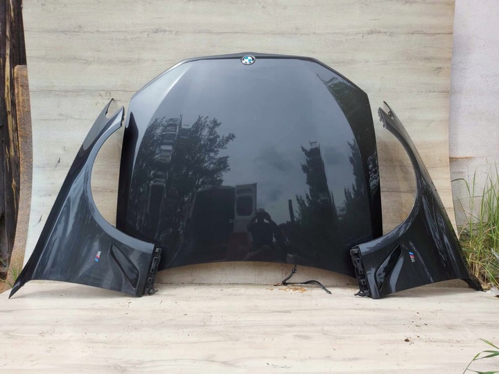 фото №7, Bmw 5 g30 м-пакет lci рестайлінг капот бампер лампа led pas перед радіатор a90