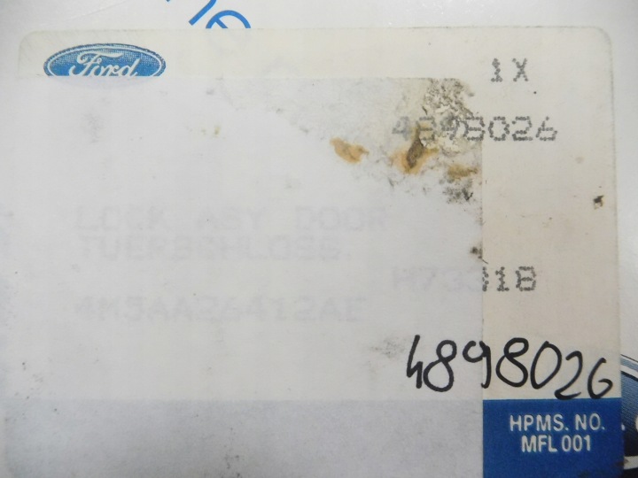 фото №8, Замок дверь правая зад ford focus 2008 oem номер 4898026