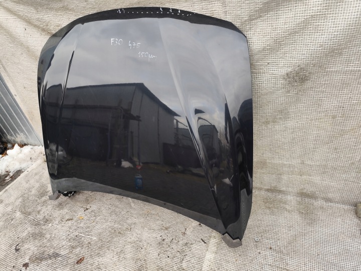 фото №9, Bmw f30 f31 12-18 капот кришка двигуна чорна 475 чорний sapphire