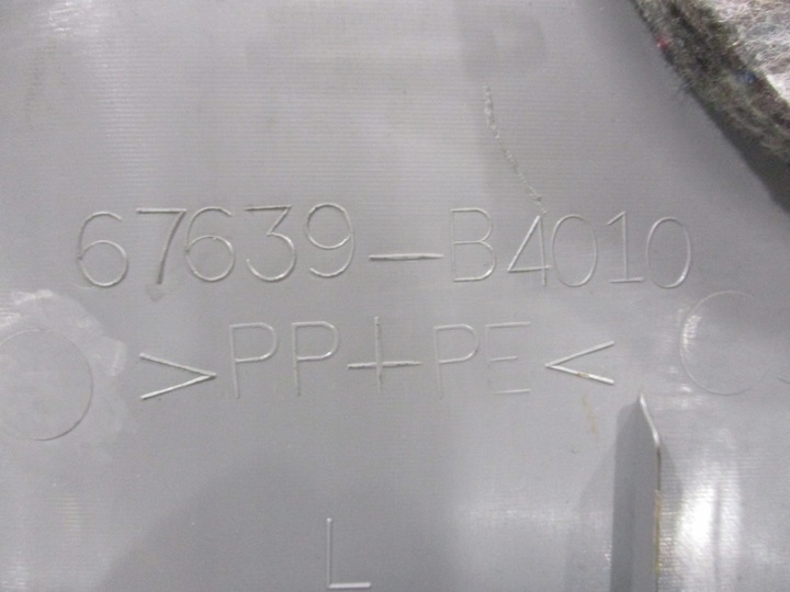 фото №3, Обивка боковина дверь левый зад daihatsu terios ii 06- 67639-b4010