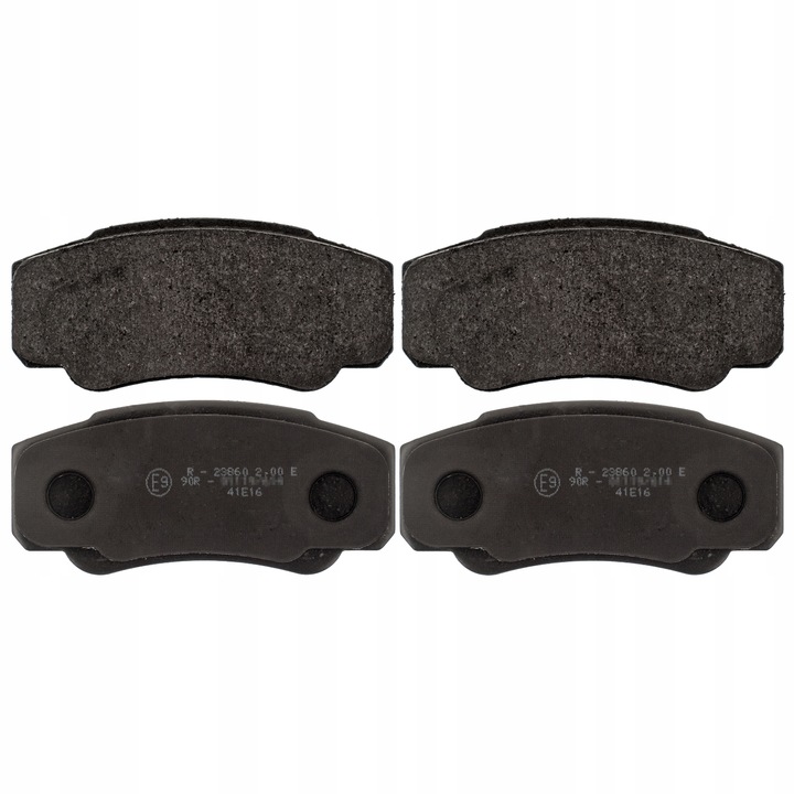 фото №1, Гальмівні колодки гальмівні блакитний print adp154245