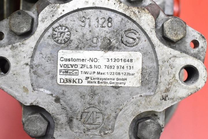 фото №6, Насос усилителя 7692974131 volvo xc90 1 i 3.2 t6 238 km 4x4 06-14