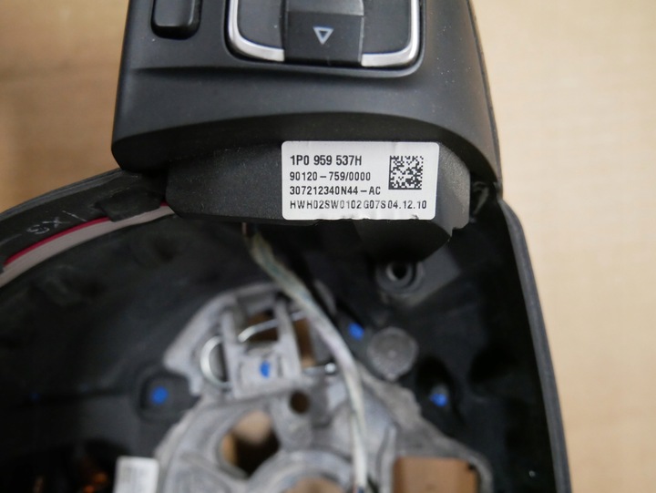 фото №9, Seat leon ii 2 vw кермо шкіряний мультифункція шкіра 7n5419091c