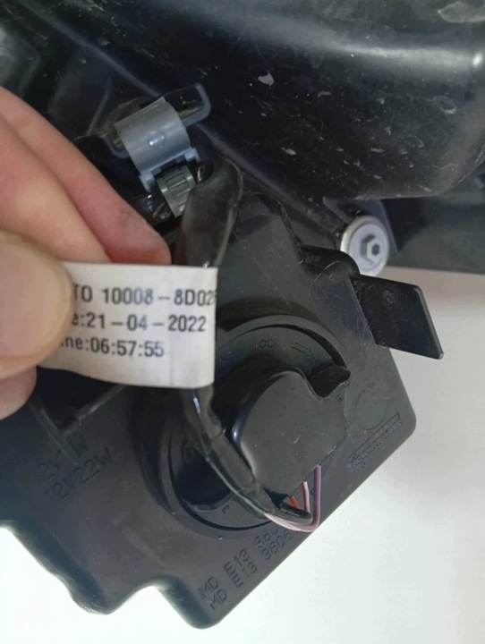 фото №12, M697 - uk - фара права повний led nissan qashqai 100-8d02f