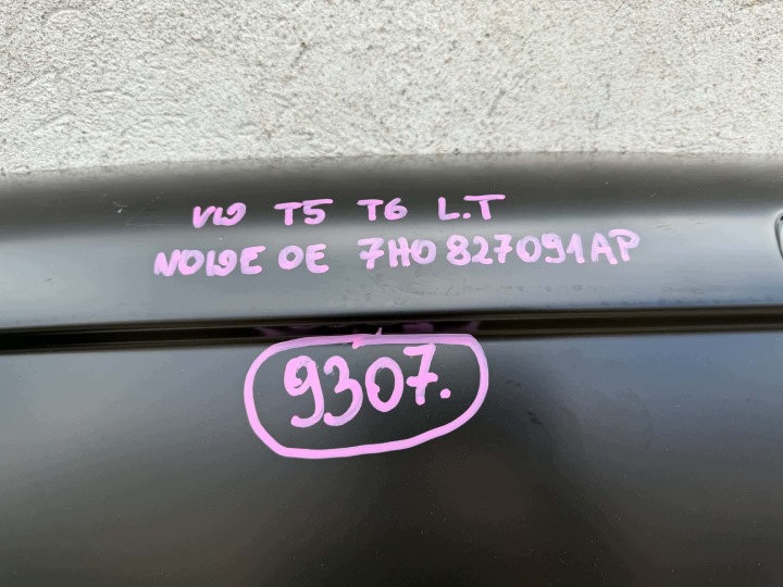 фото №11, Volkswagen transporter t5 t6 двері ліві зад задні нове oem номер 9307