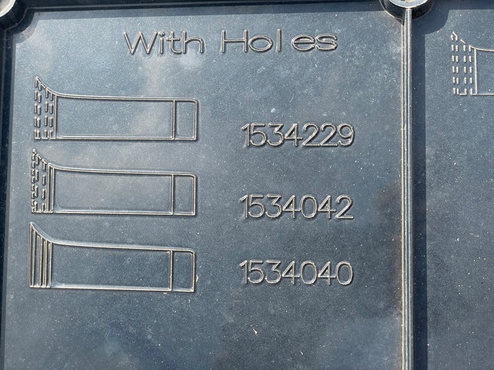 фото №16, Спойлер спойлер обтікач комплект вітровик scania r 1731082 1847084 1847086