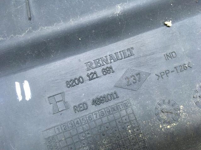 фото №9, Панель под лобовым стеклом правое renault master ii eu 8200121691