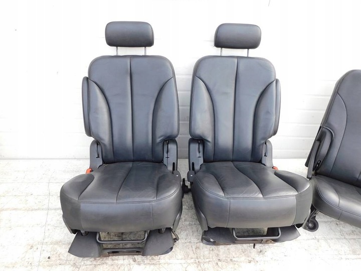 фото №13, Chrysler pacifica 2004r сиденья зад кожа