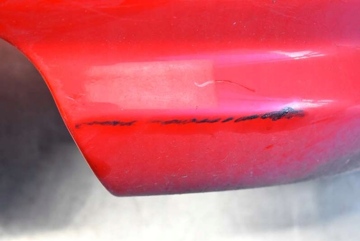 фото №7, Бампер зад задний красный hyundai купе 2 ii 01-05