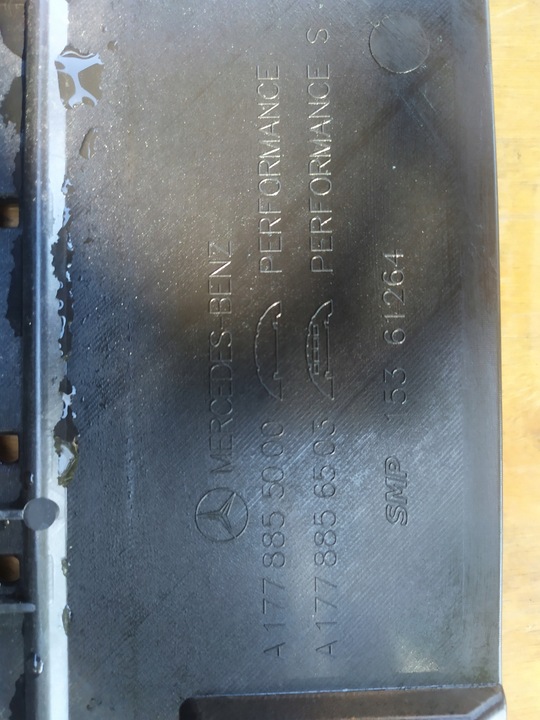 фото №12, Mercedes a-klasa w177 4.5 amg рестайлінг aero кузов kit бампер перед переднє