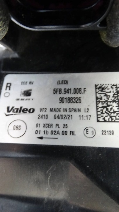 фото №10, Лампа правый перед 5fb941008f seat leon iv полный led