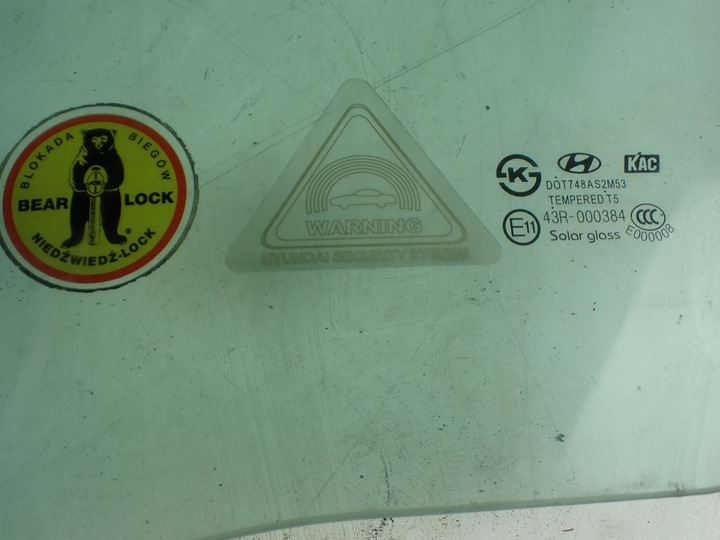 фото №3, Скло лівий перед сонячний glass hyundai i40 1.7 crdi універсал