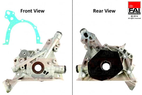 фото №2, Fai autoparts op242 насос масла