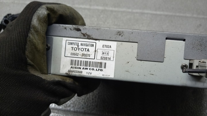 фото №4, Зчитувач dvd toyota avensis t25 04r універсал 08662-00870
