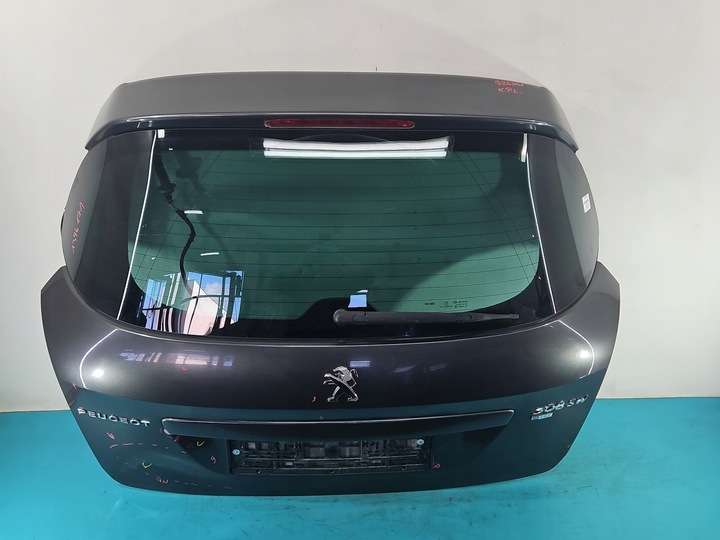 фото №10, Кришка скло зад багажника peugeot 308 i універсал sw графітовий корпус піддону
