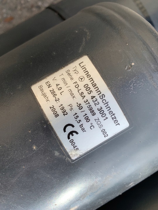 фото №11, Бак повітря butla 25l 10l 4l atego 2 ii 818