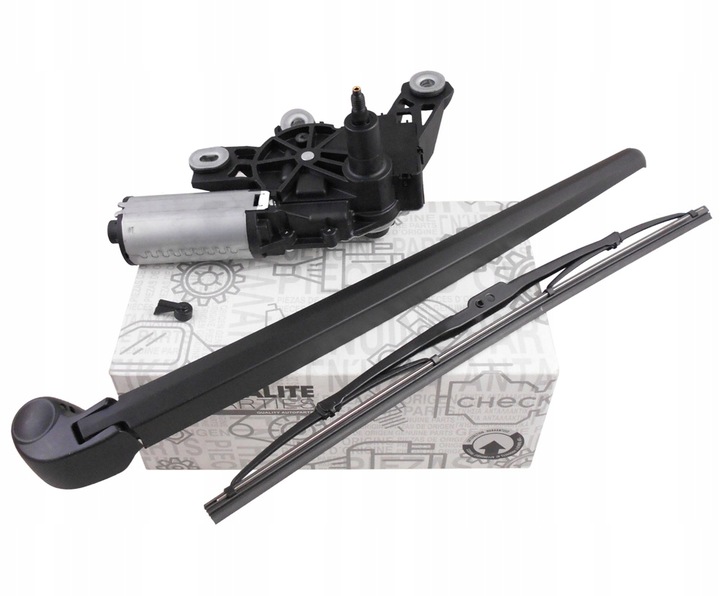 фото №1, Двигатель моторчик дворники + рычаг + листовая рессора + насадка audi a6 c6 avant универсал