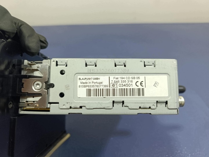 фото №8, Fiat croma ii 05-08 магнитола cd заводские blaupunkt 7646335316
