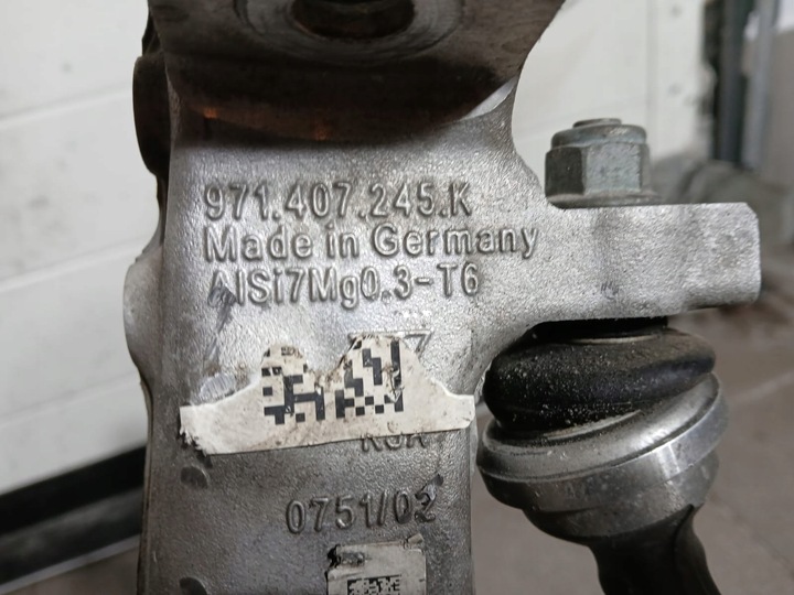 фото №11, Porsche panamera turbo 971 підвішування ліві амортизатор важіль комплект