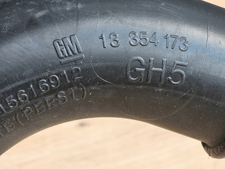 фото №7, Opel astra j zafira c труба шланг шланг интеркулер 1.4t 13354173 gh5