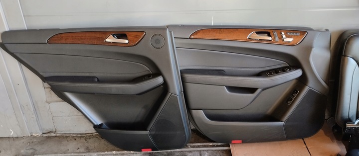 фото №9, Сиденья диван обшивки комплект кожа mercedes gle 166 w66 suv