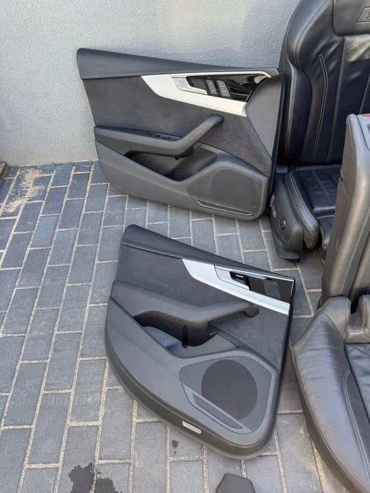 фото №11, Audi a5 8w sportback s line сиденья диван обшивки комплект