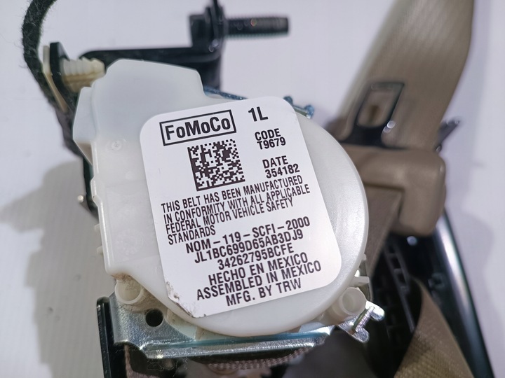 фото №10, Pas безпеки перед переднє лівий натягувач ford expedition 2018-