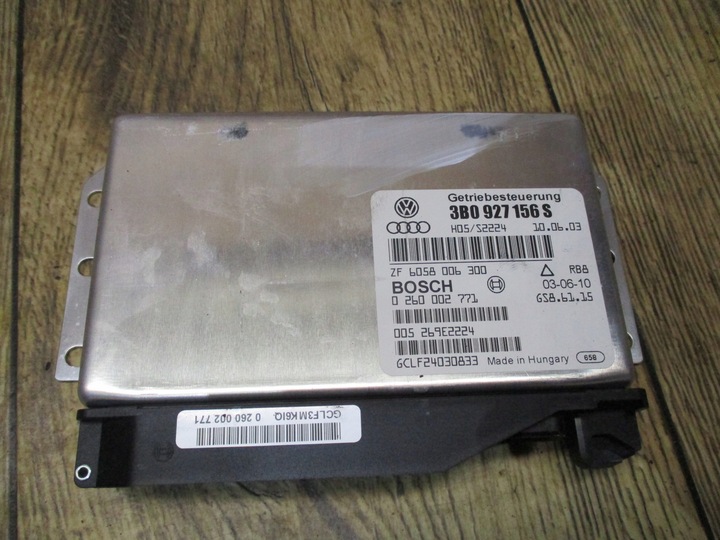 фото №1, Комп'ютер коробки vw passat b5 рестайлінг 1.9tdi 3b0927156s