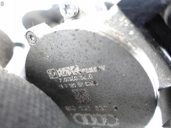 фото №9, Audi a8 4h0 a6 a7 4g q7 4m0 q8 4m8 водяной насос шланги кронштейн клапан 4.0 tfsi
