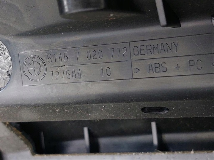 фото №11, Консоль панель капот подушка безпеки бардачок bmw 7 e65 2001-2005r 8223577 7029753