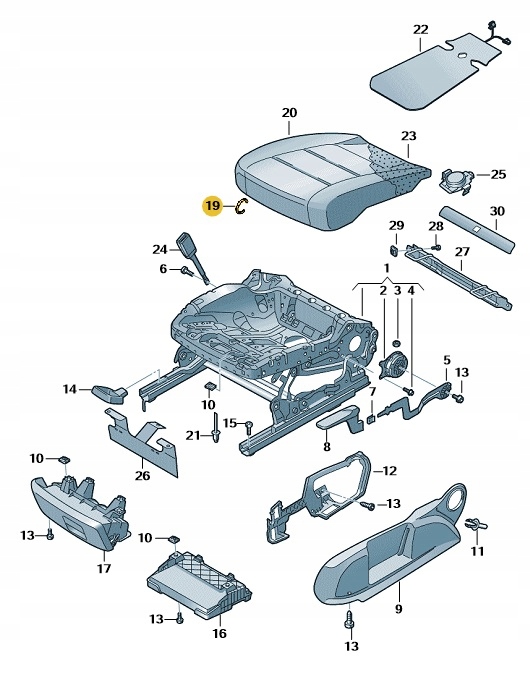 фото №1, Скоба передніх сидінь cupra оригінал оригінальний номер