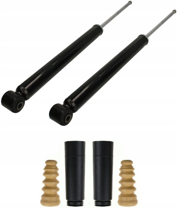 фото №1, Амортизаторы зад защитные накладки ford fiesta mk6 mazda 2