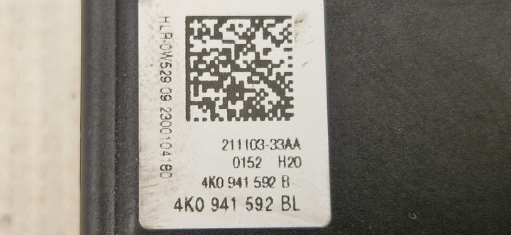 фото №3, Audi a6 a7 c8 c q4 40 e-tron преобразователь модуль led левая