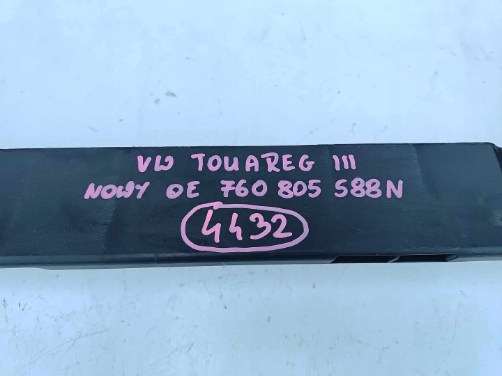 фото №10, Volkswagen touareg iii 760 передняя панель усилитель лобовое новое oem номер 4432