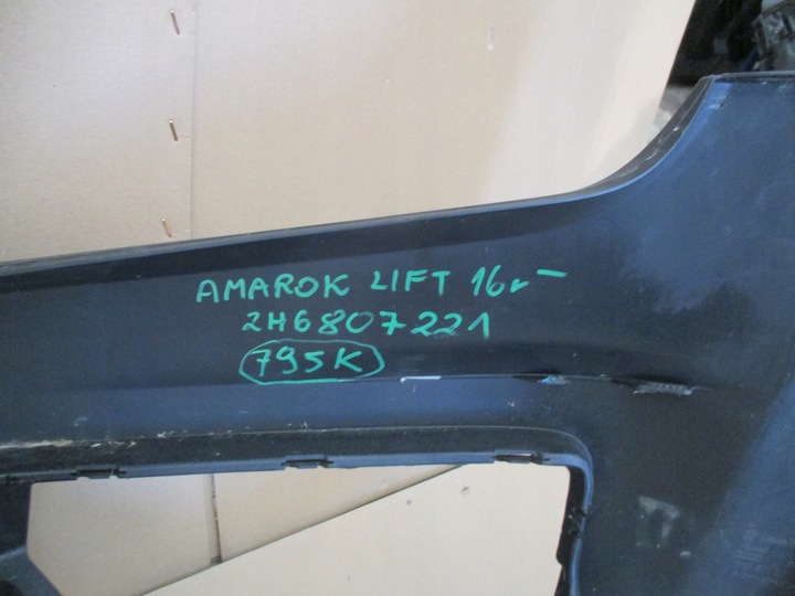 фото №11, Бампер перед переднее vw amarok рестайлинг 16r- 2h6807221