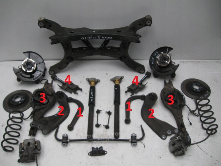 фото №1, Ступиця поворотна опора зад задня mazda cx5 ii 17-