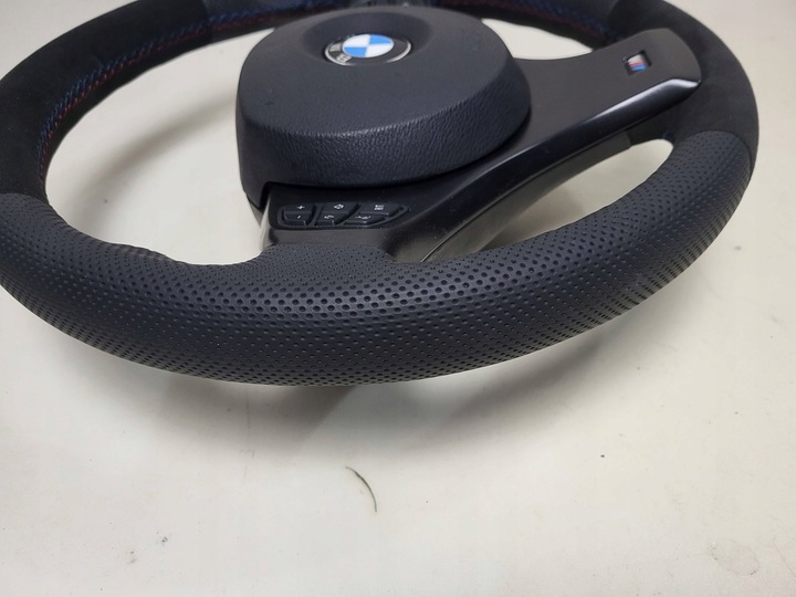 фото №8, Bmw x3 e83 m набір кермо з подушка нова шкіра з алькантара