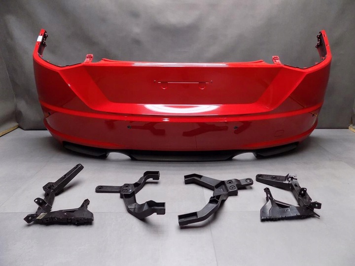 фото №1, Audi tt 8s бампер зад s-line ковзани pdc kpl ly3u