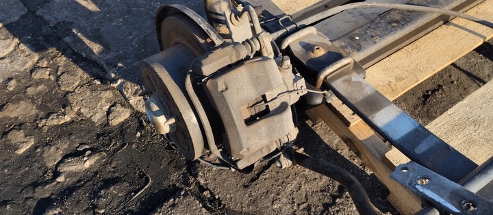 фото №11, Вісь задня балка зад 16' підвішування fiat ducato iii 2.3 16r 01374250080