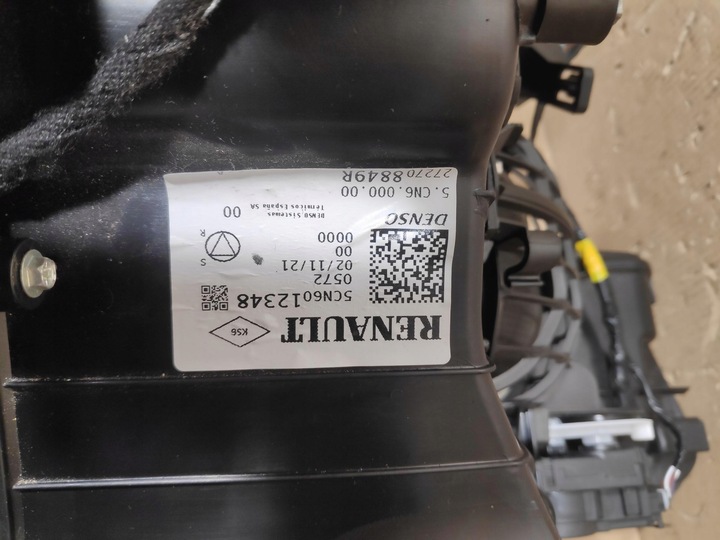 фото №12, Обігрівач повітродувка комплектна 5c.n6.000.00 renault clio v 272708849r