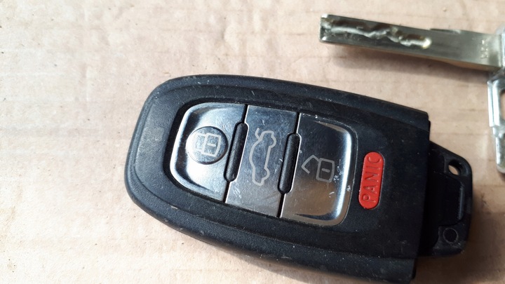 фото №12, S4 b8 рестайлинг a4 ключ keyless 8k0959754bb usa s5