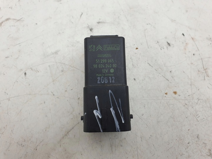 фото №1, Peugeot 508 2012 реле / модуль системи обігріву попередній