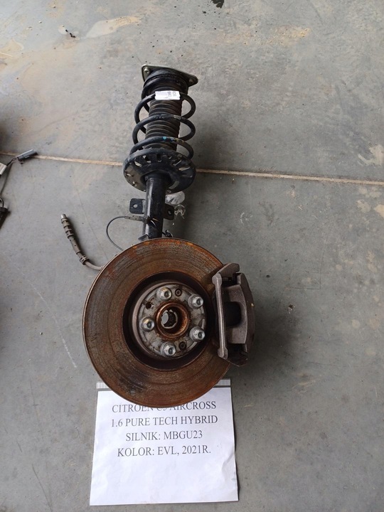 фото №1, Mcperson амортизатор правый перед citroen c5 aircross 1.6 гибрид 2021