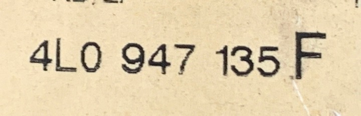 фото №6, Освещение кабины перед audi q7 4l 4l0947135f