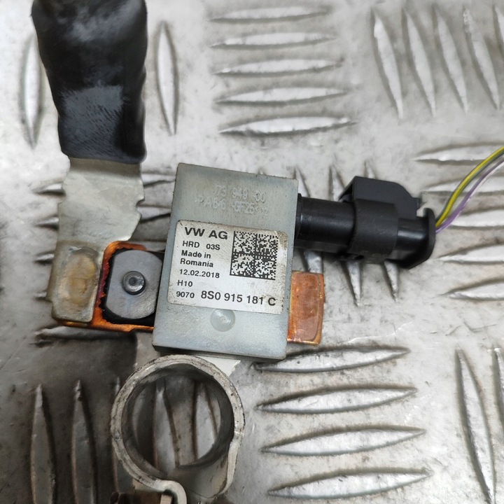 фото №6, Audi rs3 2017 минус / клемма / шланг акумулятора