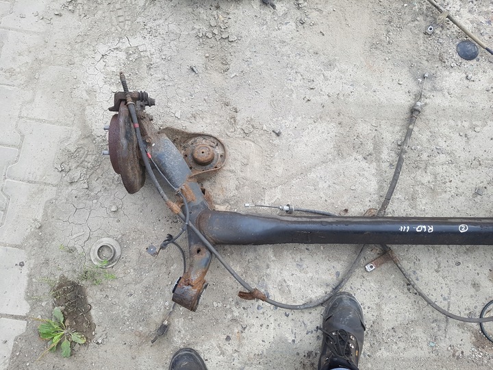 фото №6, Kia rio iii 11-17r hb балка подвешивание зад задняя