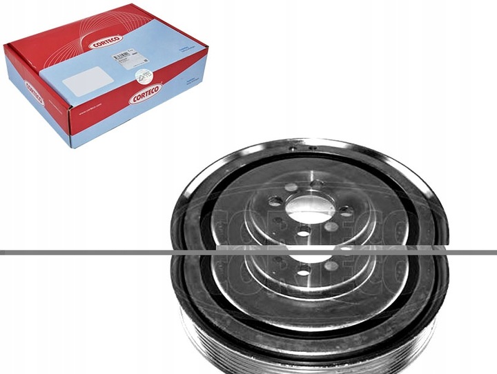 фото №1, Corteco колесо ременное вала коленчатого fiat 1,9jtd alf