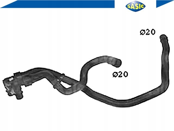 фото №11, Шланг системы охлаждение sasic swh0502 6464fz