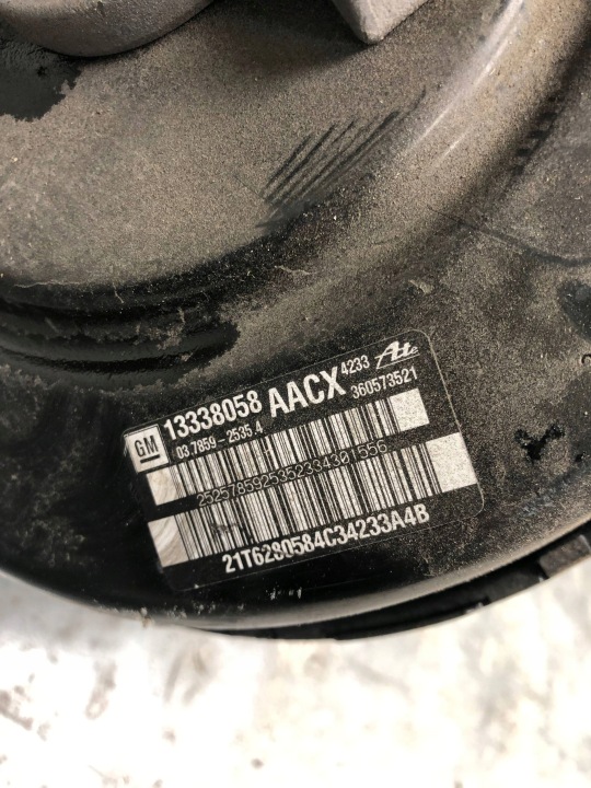 фото №5, Усилитель тормоза opel astra j 13338058