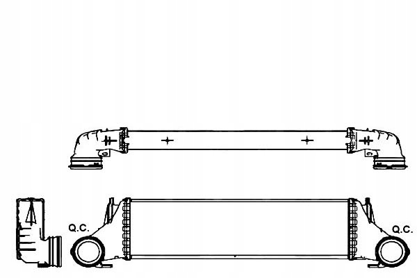 фото №10, Радіаторів інтеркулер nrf 30323 радіаторів повітря наддувний